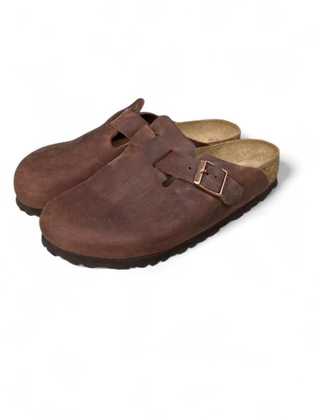 Birkenstock Arizona Habana Brown Oiled Leather Sandals EU 37 US Womens 6 Regular